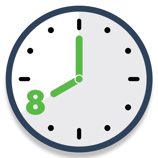 Eight hours of sharp, up-close vision icon